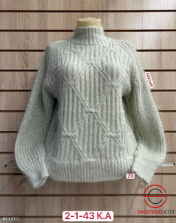 Свитер женский с высоким горлом - Bruno фото 2