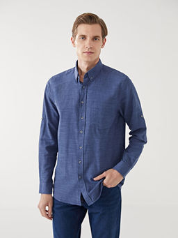 Regular Fit Uzun Kollu Arm?rl? Erkek G?mlek