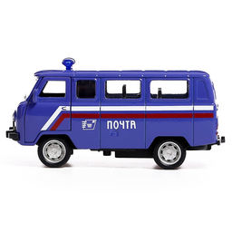 Машина металлическая УАЗ-3962. Дети, инерция, 1:43, МИКС - Автоград фото 6