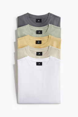 Pack de 5 camisetas Regular Fit - H&m фото 13