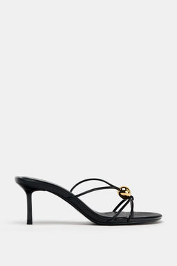 SANDALS WITH METAL DETAIL - Zara фото 11