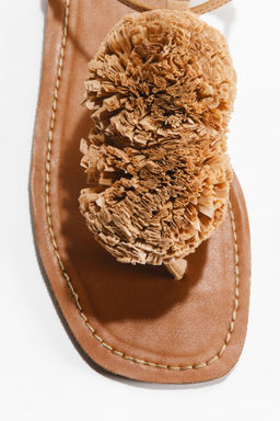 Sandalias de tiras con aplicaciones - H&m фото 7
