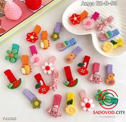 Набор заколок для волос в баночке 26шт - Bruno фото 5