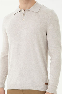 U. S. Polo Assn Мужской свитер из каменного меланжа - U.s. polo assn фото 6