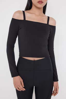 Ekru F?rcal? Scuba Ici Pedli Regular Bluz THMAW26BZ00003 - Trendyolmilla фото 9