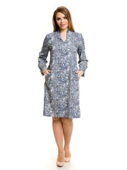 Платье 787 серо-голубой - Novita фото 2