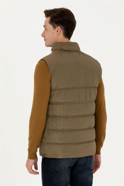 Мужской жилет цвета хаки Неожиданная скидка в корзине - U.s. polo assn фото 5