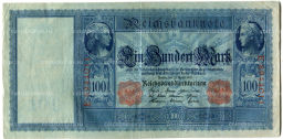 100 марок 1910 года Германия