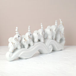 Статуэтка Слоны 14х33 см / W732 /уп 24/