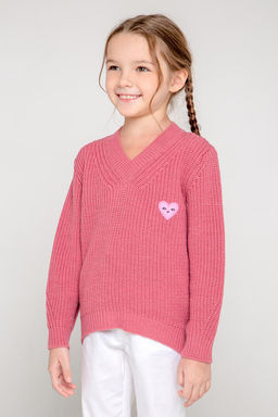 КВ 30118/ш/брусника джемпер для дев