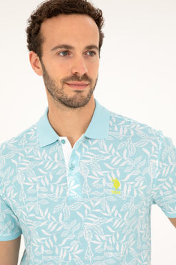 U. S. Polo Assn / Мужская мятная футболка - U.s. polo assn фото 2