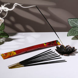 Цена за 5 шт. Благовония "Агарбатти Лилия", 8 палочек в мягкой упаковке