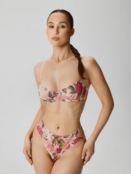 Infinity / Бюстгальтер с мягкой чашкой жен. Olavo розовый принт - Infinity Lingerie фото 4