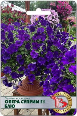 Петуния каскадная Опера Суприм F1 Парпл Вейн - Биотехника фото 3