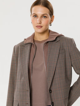 Жакет с капюшоном