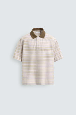 CAMISA POLO RELAXED FIT RAYAS / Lima - Zara фото 7