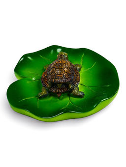 Садовая фигура 10 х 11 х 6 см  водоплавающая  "Черепашки"