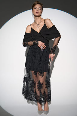 Платье Мэдж (чёрный) - Эльза фото 8