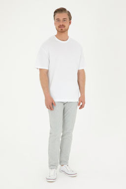 Мужские голубые брюки из плотной ткани Неожиданная скидка в корзине - U.s. polo assn фото 2