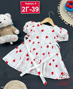 Платье для девочки с принтом