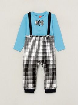 CRB wear/CWNB 90076-43 Комплект для мальчика (джемпер, брюки), голубой/Ex.Cherubino