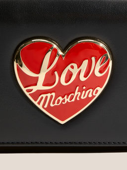Клатч LOVE MOSCHINO LOVE HEART Артикул 4561205, черный  фото 2