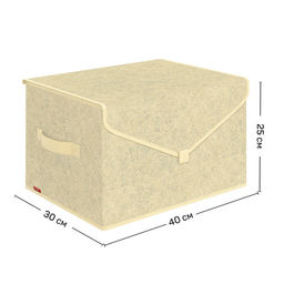 Короб стеллажный с крышкой, большой, 40*30*25 см Valiant  фото 10