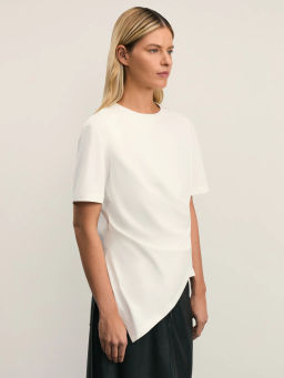 Футболка асимметричного кроя / Zarina  фото 4