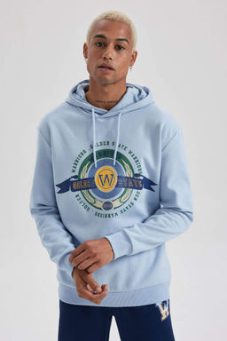 DeFactoFit Толстовка стандартного кроя с капюшоном NBA Golden State Warriors