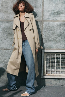 WATER-REPELLENT TRENCH COAT, ZW COLLECTION