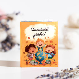 Мини-открытка "Отличной учёбы"