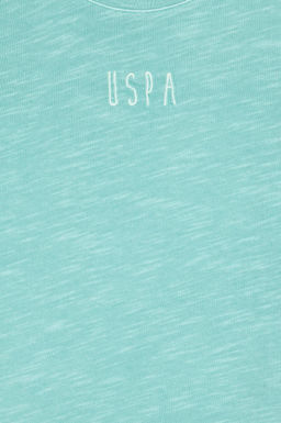 Мятная футболка для мальчика Неожиданная скидка в корзине - U.s. polo assn фото 3