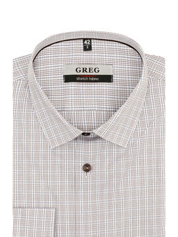 Сорочка мужская длинный рукав GREG 155/238/018/ZN/1p STRETCH