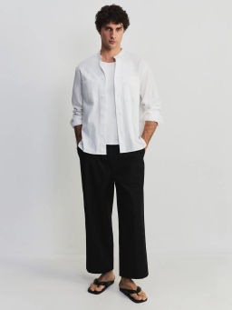 Брюки из хлопка широкого кроя ZR2605042115-50 / Zarina