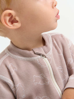 Термокомбинезон с шерстью Кролики 0+ - Bungly фото 5