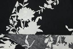 Перкаль Премиум (Digital) Эвридика цв.черный, ш.1.45м, хлопок-100%, 95гр/м.кв - Купава фото 6