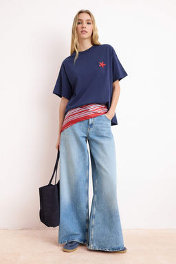 Lacivert Orme T-Shirt TWOSS24TS00102