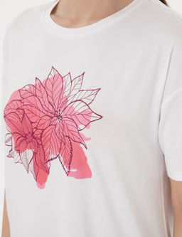 Beyaz Comfort Fit Ti__rt - Pierre cardin фото 7