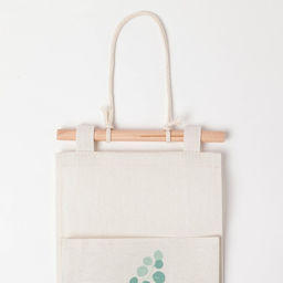 Кармашек текстильный Эвкалипт 3 отделения, 56х20 см - Этель фото 3