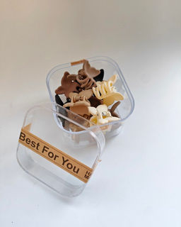 Набор крабиков для волос в боксе (10 шт)