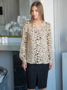 02-1236 Блуза - Вишня фото 7