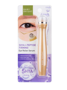 Сыворотка-Роллер д/век Подтягивающая Гиалуроновая Кислота и Пептиды BABY BRIGHT15 мл фото 5