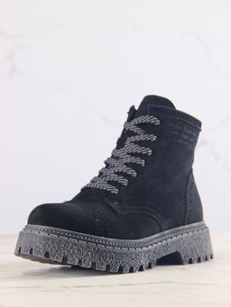 Ботинки EDART 319.22511 gr. Черный замша/шерсть - Ed'art фото 18