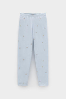 Crockid _ КР 4074/голубой,любимые ромашки к563 брюки (лосины) для дев  фото 2