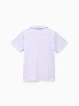 Футболка - поло женская MINAKU, размер 48-50 (XL), интерлок, белая