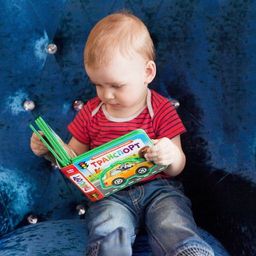 Книжка с мягкими пазлами EVA Транспорт, 12 стр. - Буква-ленд фото 7