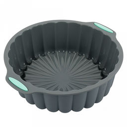 Форма для запекания "Linea Silicone" 22х20х6см, круглая, силикон, "Regent" (Китай)