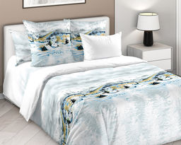 Постельное белье Снежное сияние , перкаль