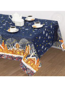 Скатерть вафельная рогожка Полночь 180 р.150*180 - Domtrik фото 2