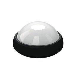 ULW-R03-8W/NW IP65 BLACK Круг. Светильник светодиодный влагозащищенный (пластиковый корпус). 8Вт, 560 Лм, 4500 К (белый свет), IP65, 220В. Цвет корпуса - черный. Упаковка коробка